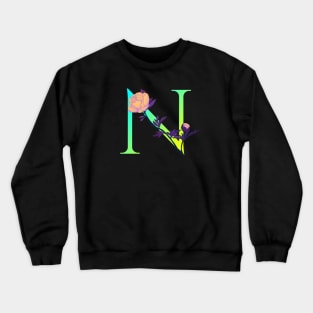 Monogram N neon Crewneck Sweatshirt